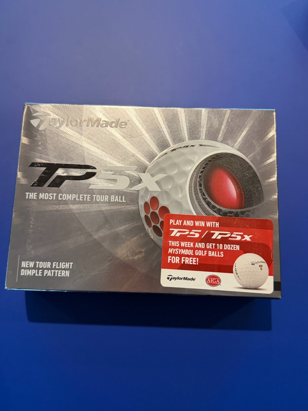 Case of TaylorMade TP5x NEW Golf Balls